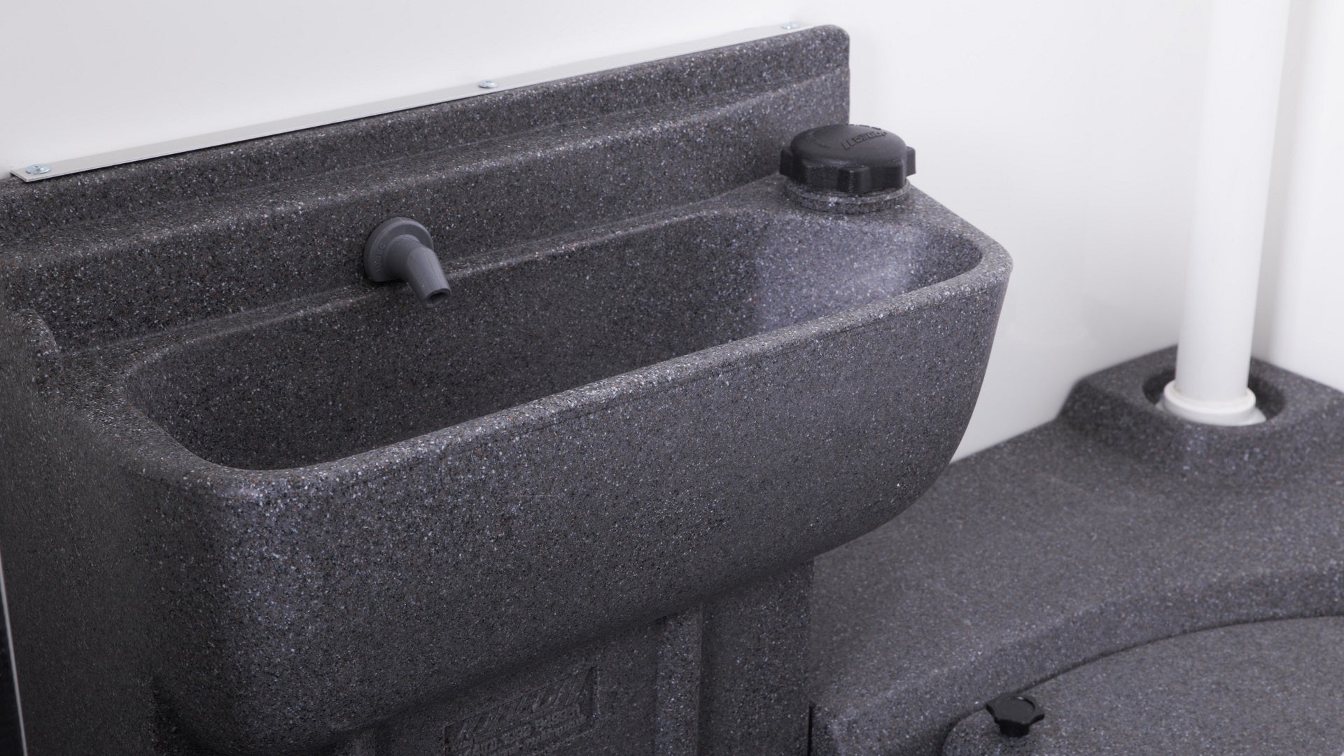 Double portable toilet 2x 200L Double portable toilet 2x 200L